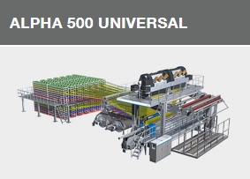 The ALPHA500 UNIVERSAL weaving system