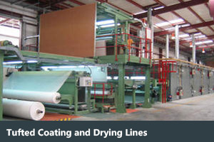 Tufted Coating and Drying Lines