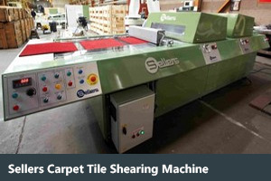 Sellers Carpet Tile Shearing Machine